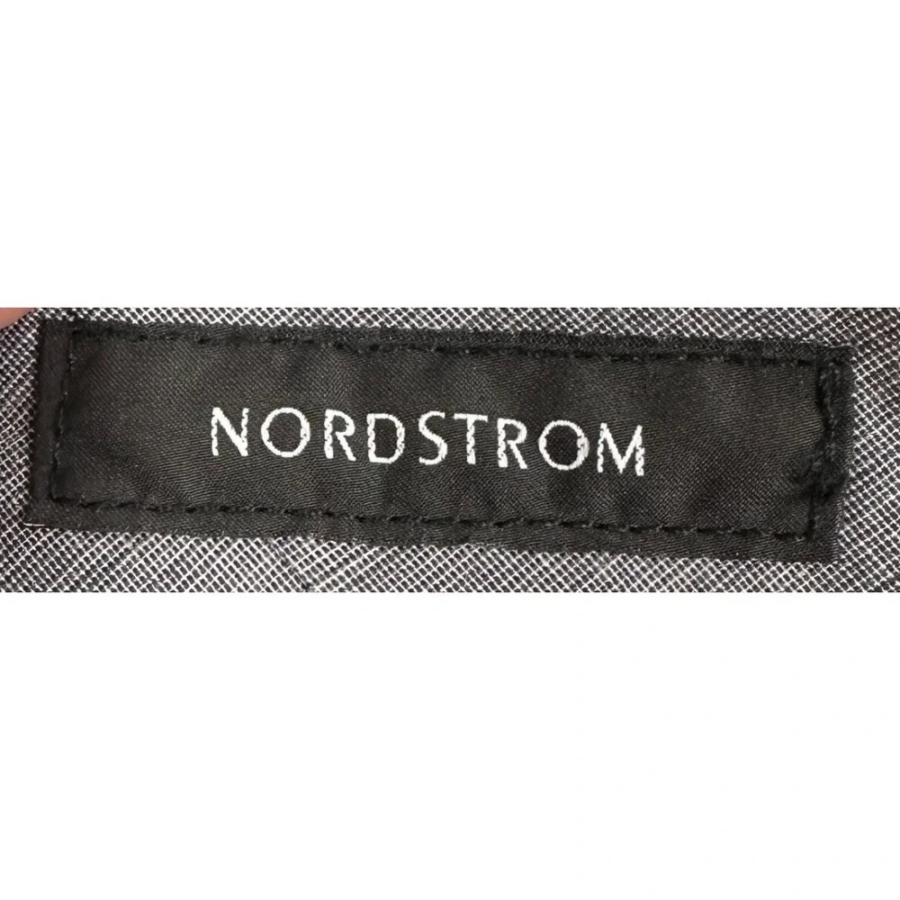 NEW Nordstrom Smartcare Shorts Mens 42 Navy Blue Chino Flat Front Casual Pockets
